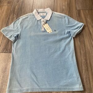 Original Penguin Men's Light Blue Polo Shirt